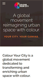 Mobile Screenshot of colouryourcity.com